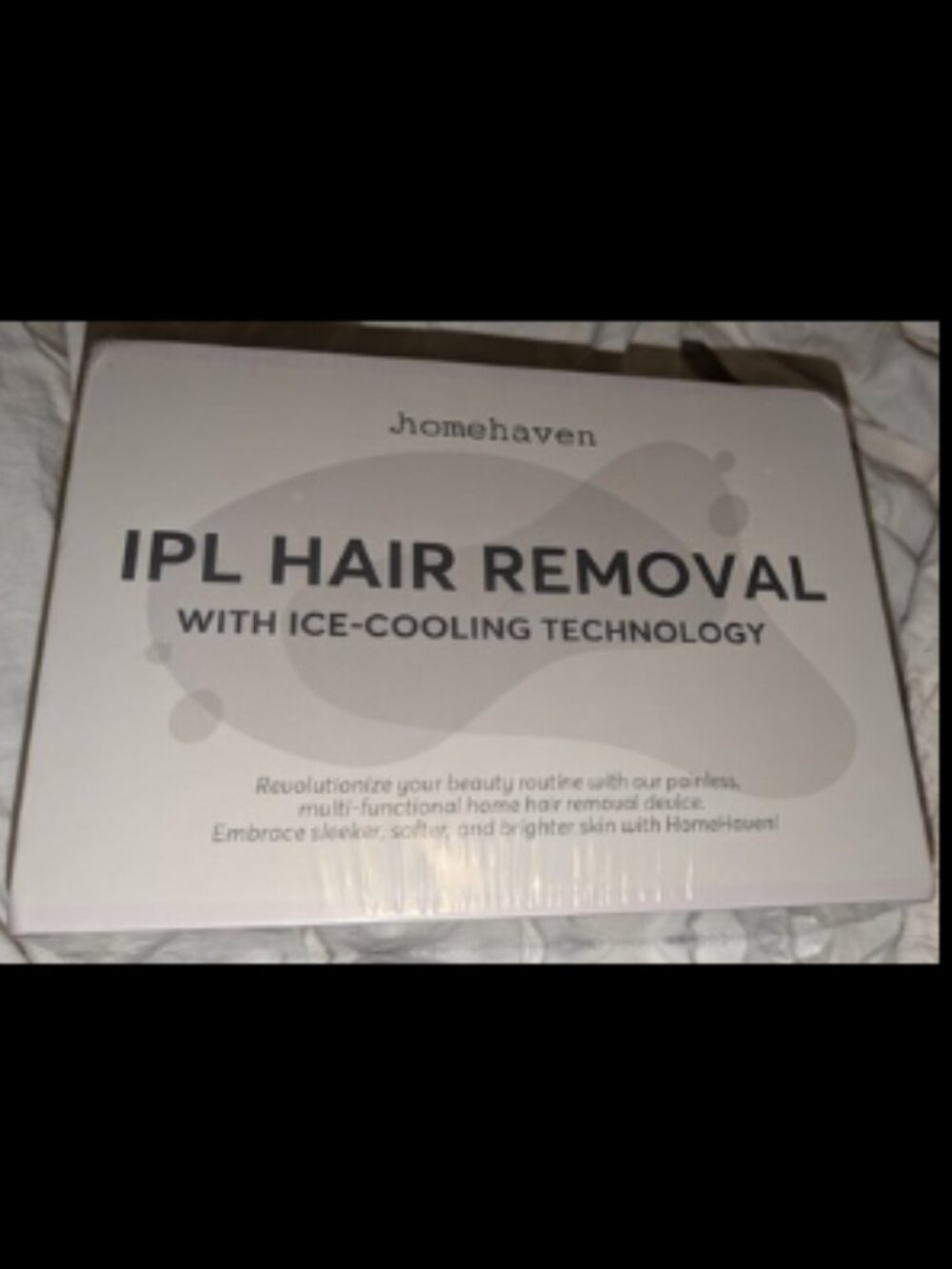 New Sealed Homehaven IPL Hair removal with ice cooling technology